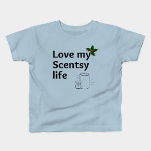 love my scentsy life christmas Kids T-Shirt